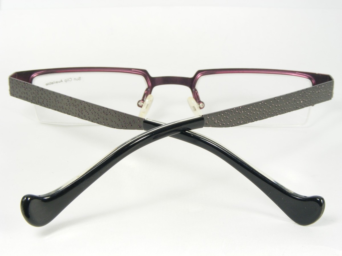 Ogi MOD. 2213 COL. 727 GREY /PURPLE EYEGLASSES GLASSES METAL FRAME