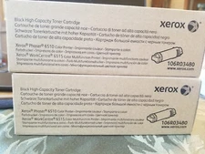 2 - Xerox 106R03480 Toner Cartridge - Black