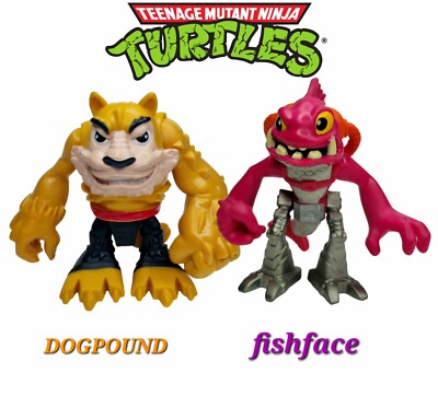 Teenage Mutant Ninja Turtles Half Shell Heroes 2,5'' Dogpound & Fishface