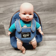 Teddy Bear Baby Doll Backpack Small Toddlers Naturally KIDS For 3-5 Years Old