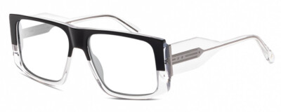 Elton John LUCKY STAR 2 Designer Reading Glasses Black Fade Blue Grey Clear Crys