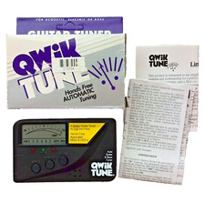 Qwik Tune Automatik Guitar & Bass Tuner OVP