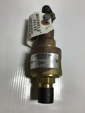 Kunkle 6162DOMO1-KM-0165 Safety Relief Valve – 1" Inlet x 1-1/4" Outlet, 165 ...