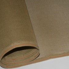 Mono Deluxe Blank Needlepoint Canvas BROWN Zweigart 1 yard YOU CHOOSE MESH SIZE