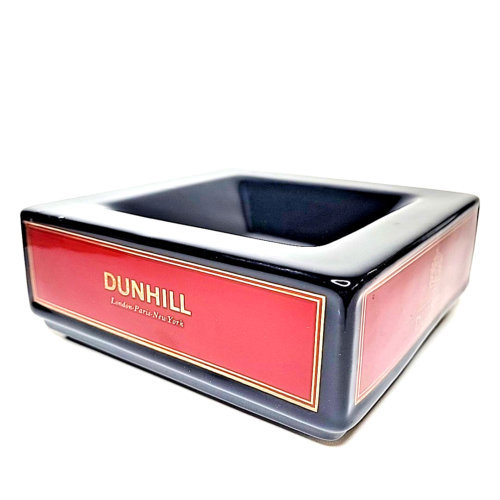 Vintage Cigar Ashtray- DUNHILL Cigars Advertising by Wade Of England 7" Man Cave