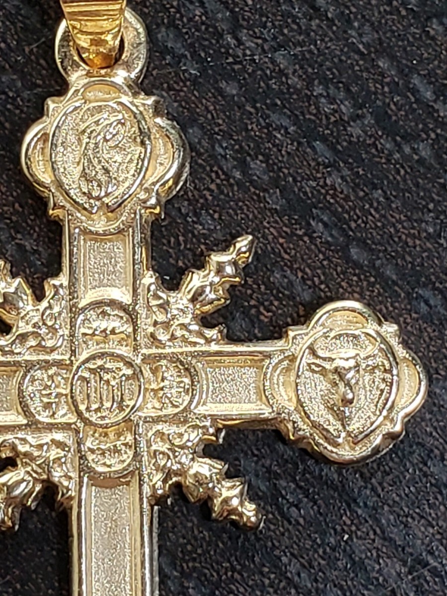 James Avery 14 Karat Yellow Gold Rare Cross Pendant | eBay