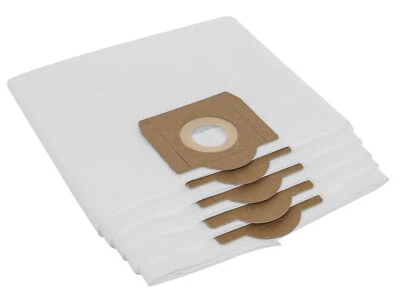 5x Sac - filtre tissus pour TITAN TTB 430; VAC 350; VAC 351, Bosch Gas 20 L,15L - Photo 1/4