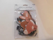 The paper studio stick a bilities Woodland Animals Die cut stickers 8 designs