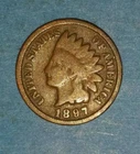 1897 Indian Head Cent   ID #52-84