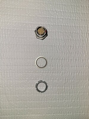 LEMO Connector ECC 2B.314.CLN, PC tail mount, Refurbished, Good condition.   