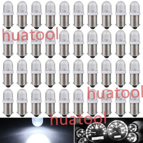 20/50 BA9s 1895 H6W 53 57 Bayonet LED Light Bulbs For Car Map Lamp 12V NEW White - Picture 13 of 16