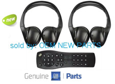2007-2015 Chevrolet Avalanche Equinox Suburban Tahoe Wireless Headphones Remote