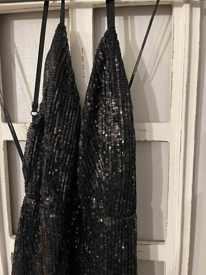 open lace back dress Lumi | White Sequin High-Neck Feather Trim Mini Dress