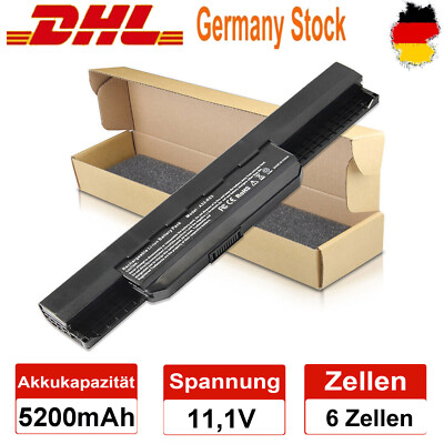 A32-K53 Akku für Asus A31-K53 A42-K53 X53S X54H X54C K53 K53E K53S K53SJ 5200mAh