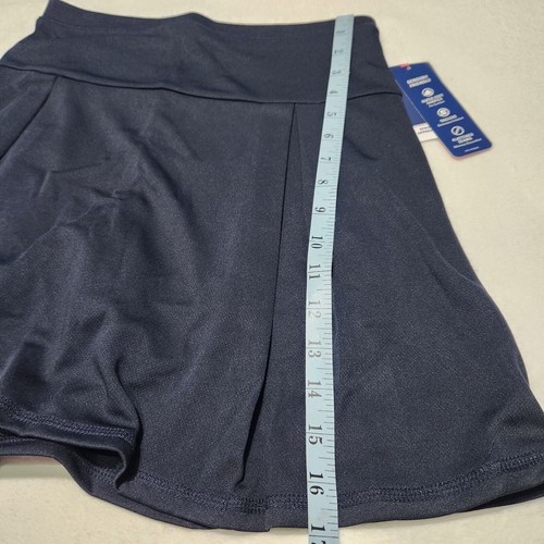 IZOD Uniform Skort For Girl Size 14 Blue Navy Stretch Skirt - Picture 5 of 10