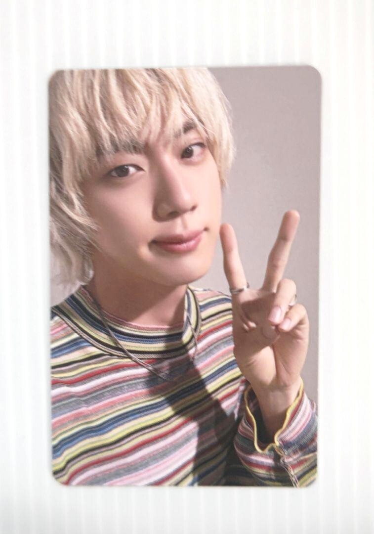 BTS JIN Solo Album happy JPFC 特典フォトカード BTS JIN Solo Album HAPPY JPFC UMS Limited Official Photocard