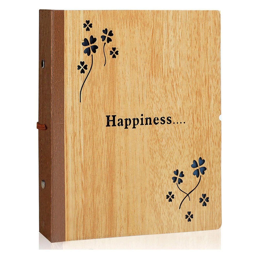 4x6 Photo Album 200 Photos Small Photo Album for 4x6 Pictures Horizontal 4x6 ...