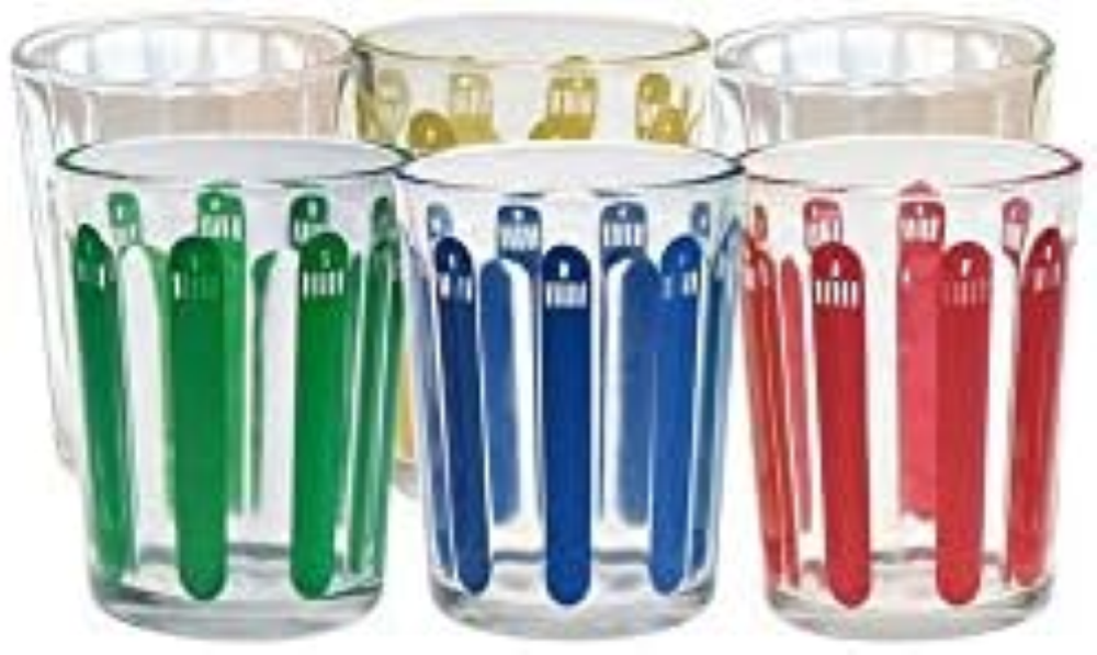 Vaschetta 6 Bicchieri assortiti per candele