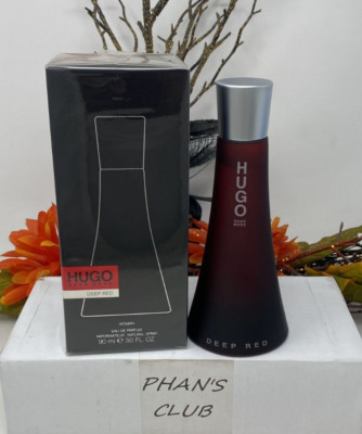 Hugo Boss Deep Red 3oz Eau de Parfum Oriental Vanilla Fragrance for Women
