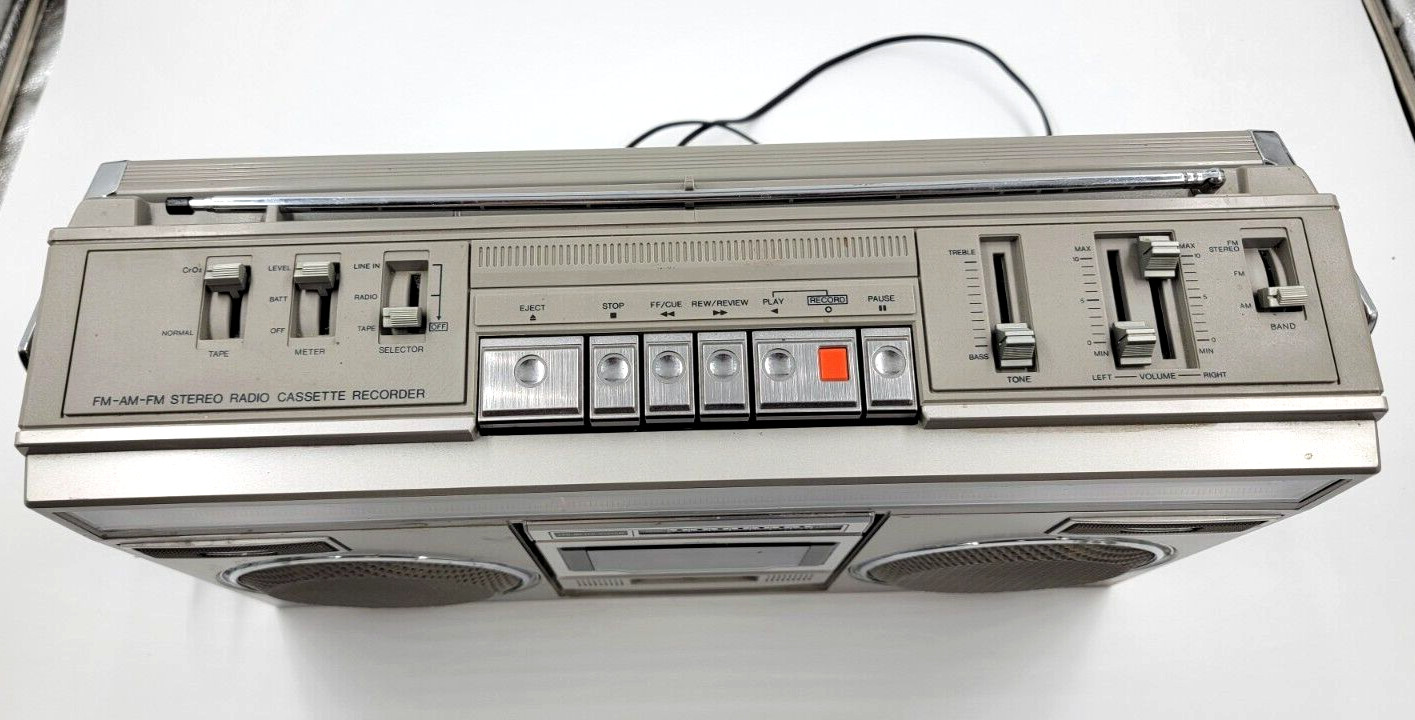 Panasonic Platinum RX-5100 AM FM Stereo Cassette Boombox