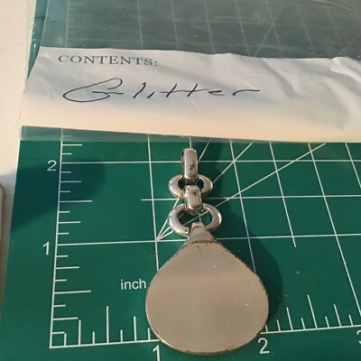 ELLE 925 Sterling Silver Oval Pendant