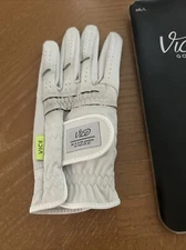 NEW Vice Golf White Duro Golf Women’s Glove- Size ML/L Left Hand