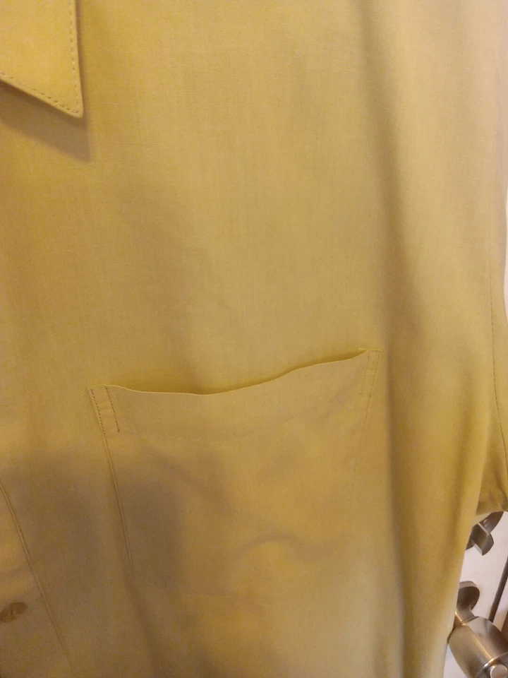 Camisa de vestir verde Milano Moda para hombre - talla 16-16,5 - botón delantero - manga larga Foto 2 de 4