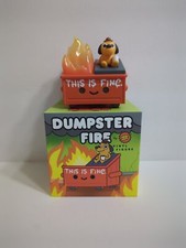 100% Soft -  Little Dumpster Fire - This is Fine Dog Vinyl Figure