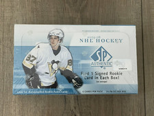 2005-06 Upper Deck Hockey SP Authentic Sealed Hobby Box Ovechkin Crosby RC Box 1