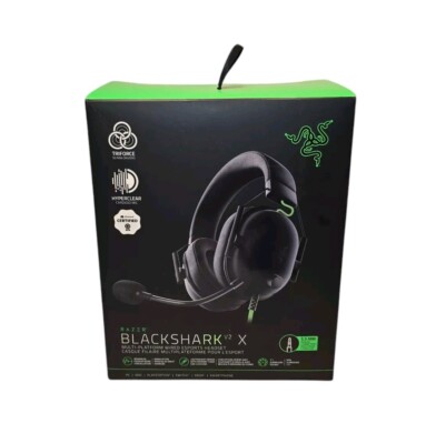 Razer Blackshark V2 X Black Multi Platform Wired Gaming Headset
