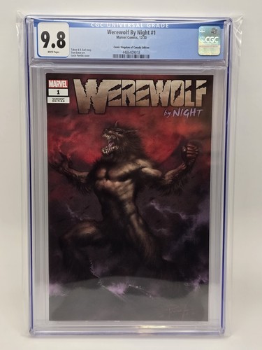 Werewolf By Night 1 Lucio Parrillo Vrt CGC 9.8 - 1st Jake Gomez 2020 - Clean !!