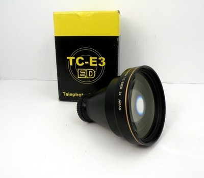Nikon TC-E3 ED 3x Telephoto Converter Lens Japan With Box & Accessories