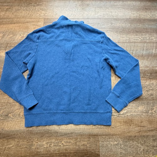 Men's Vineyard Vines Quarter Zip Pullover Sweater Blue Size Small - Picture 2 of 9