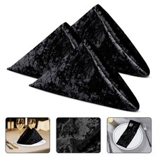 Velvet Napkins Table Linen Dinner Cloth for Hotel Wedding Party Christmas Large