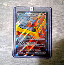 Team Rocket's Moltres ex 208/182 Destined Rivals Holo Full Art Graded 9