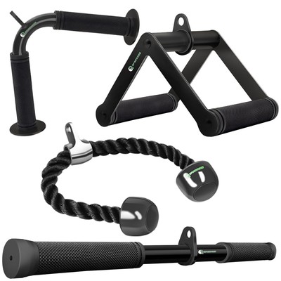 Cable Machine Attachment Set LAT Pulldown Accessories for Home Gym Weight
