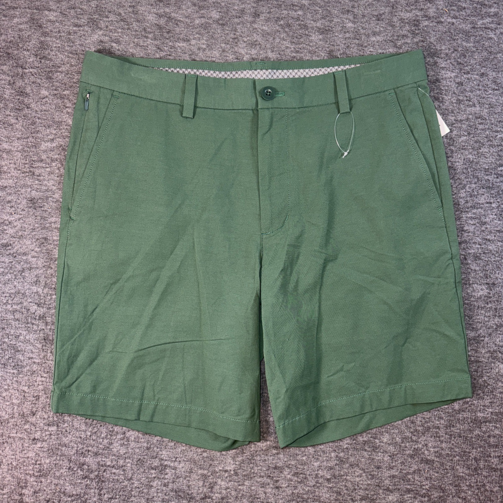 Vineyard Vines Men Performance Stillwater Golf Short Hunter Green Sz 34 NEW $118
