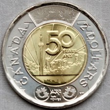 **NEW**CANADA / KANADA_2 Dollar 2026_CN Tower Toronto_Bi-Metal_Normalpr&auml;gung_unc