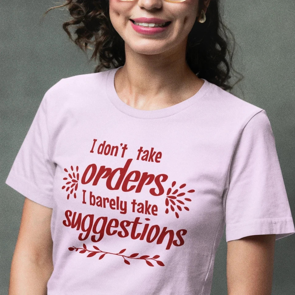 Unisex Funny Text Comfy  & Stylish T-Shirt | Classic Fit Humour Print Round Neck