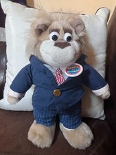 1999 Bubba for President Wisecrackin Talking Plush Bear Toy Mattel 12" SEE VIDEO