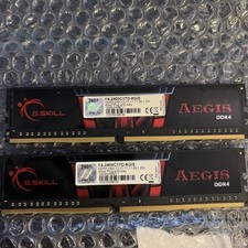 G.Skill Aegis 8GB (2x4GB) DDR4-2400 CL17-17-1...