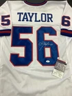 LAWRENCE TAYLOR SIGNED JERSEY NEW YORK GIANTS HOF UNC FOOTBALL AUTO JSA COA