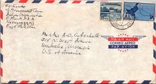 GOLDPATH: Pakistan cover 1965 to USA airmail CV937_P17