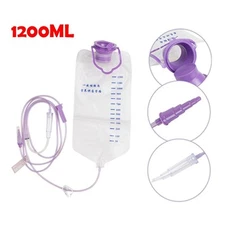 1200ML Disposable Enteral Feeding Bag Gastrointestinal Nutrition Supply