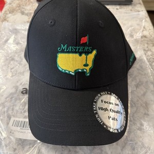 Masters Hat Black | eBay