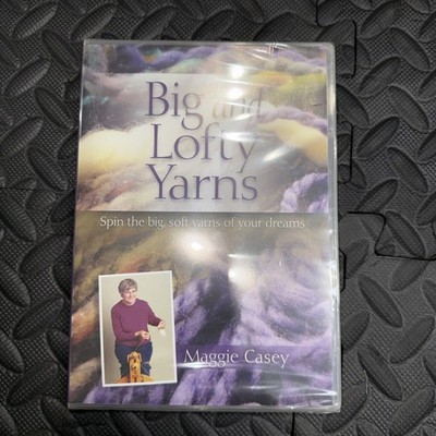 Big and Lofty Yarns: Spin Big, Soft Yarns of Your Dreams (DVD) Maggie Casey. New