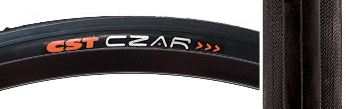 CST Czar 700x23 High-Performance Road Bike Tire with Dual Compound - Puncture 7090₽
