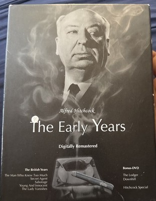 Alfred Hitchcock - The early Years DVD Box - 6 DVDs - 7 Filme