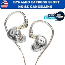 For KZ EDX PRO Dynamic Earphones HIFI Bass Earbuds In Ear Sport Noise Cancel USA