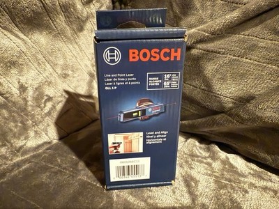Bosch GLL 1 P Line & Point Laser Level 16ft/65ft w/ Mount + Batteries - NEW